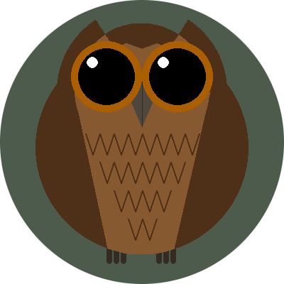 THERE SHOULD BE A OWL IN CIRCLE IMAGE HERE